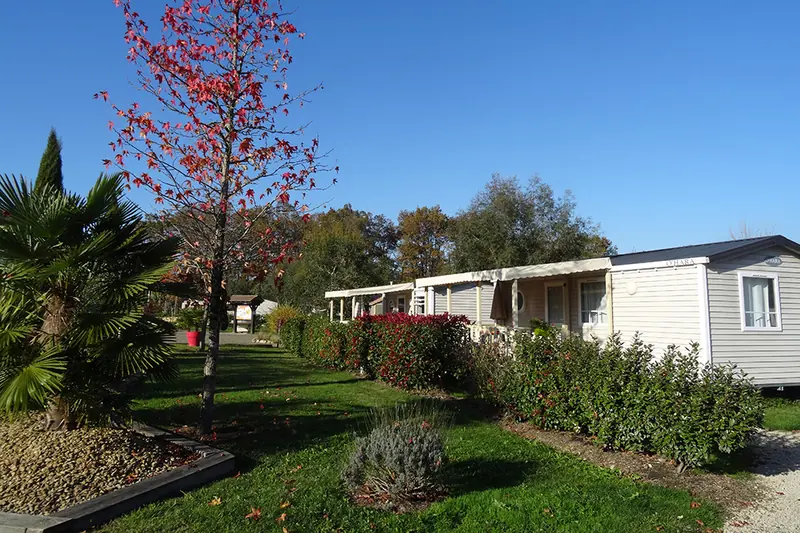 Mobil-home 3 chambres au Camping des Sources